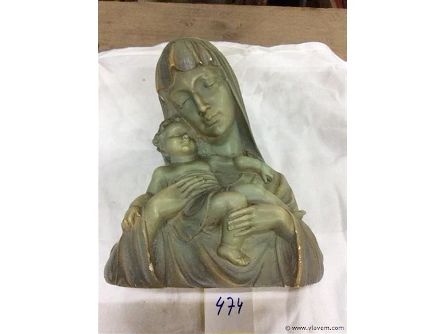 Buste maria met kind - afbeelding 2 van  4