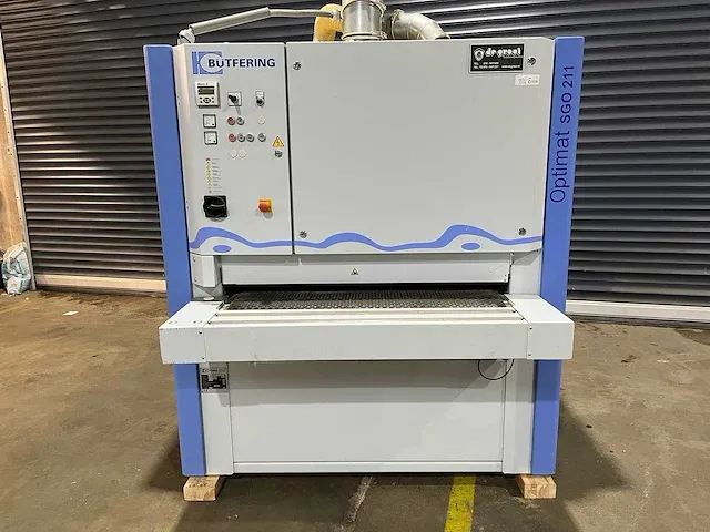 Butfering - sgo 211 rk - breedbandschuurmachine - 2008 - afbeelding 9 van  15