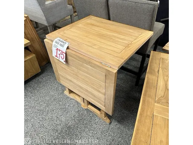 Butterfly tafel, teak, 110x70 cm - afbeelding 2 van  4