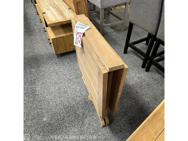Butterfly tafel, teak, 110x70 cm - afbeelding 3 van  4