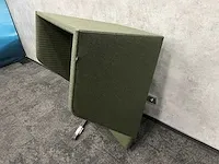Buzzispace buzzihood - akoestische telefooncel - donker groen - afbeelding 2 van  14