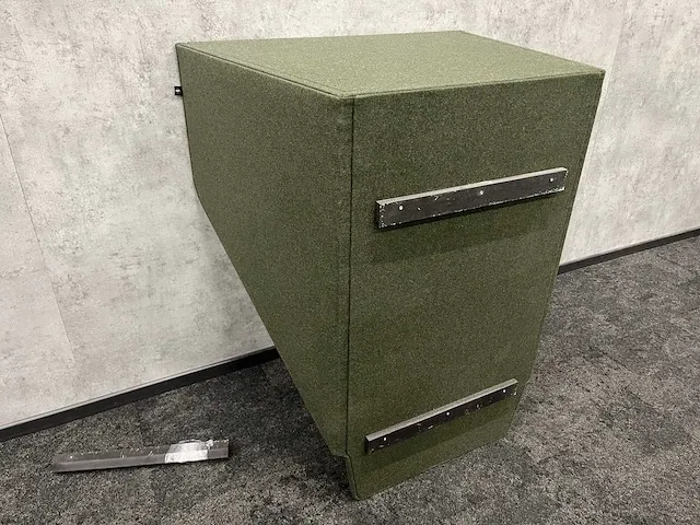 Buzzispace buzzihood - akoestische telefooncel - donker groen - afbeelding 3 van  14