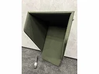 Buzzispace buzzihood - akoestische telefooncel - donker groen - afbeelding 12 van  14