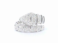 Bvlgari - serpenti viper ring pave met diamanten - afbeelding 10 van  12