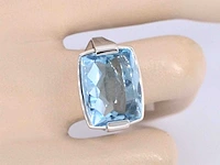 Bvlgari ring blauwe topaas - afbeelding 2 van  7