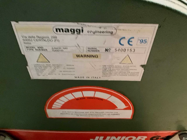 Bvm maggi junior 640p radiaalafkortzaagmachine - afbeelding 2 van  10