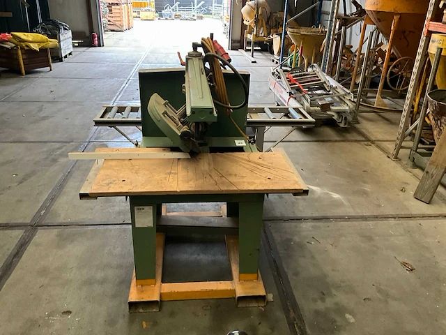 Bvm maggi junior 640p radiaalafkortzaagmachine - afbeelding 4 van  10