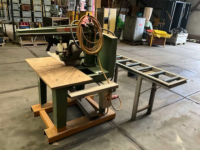 Bvm maggi junior 640p radiaalafkortzaagmachine - afbeelding 6 van  10