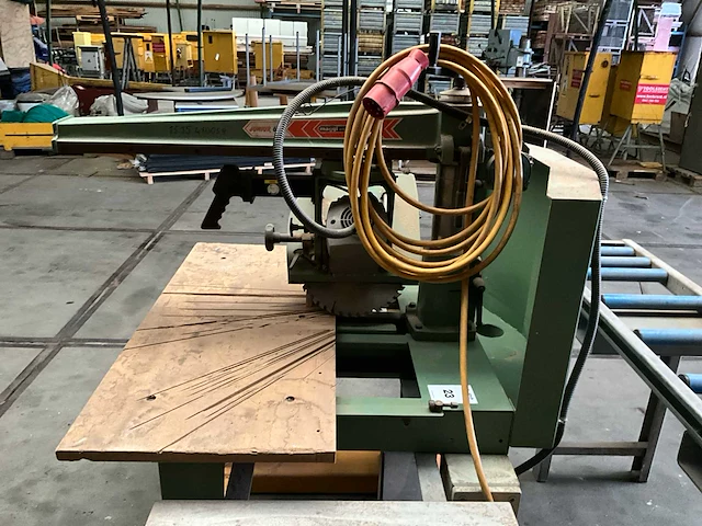 Bvm maggi junior 640p radiaalafkortzaagmachine - afbeelding 9 van  10