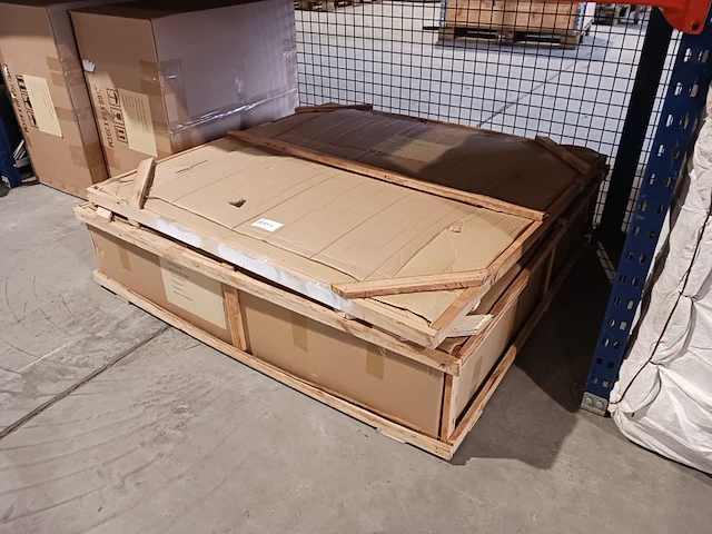 By italia salontafel met wit marmeren blad by italia, walnoot / wit marmer - afbeelding 9 van  9