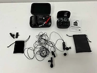 By-wm4 pro (boya) en wireless microphone kit (mystudio) - draadloze/bedrade lavalier-microfoonsets - afbeelding 1 van  8