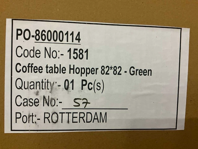Byboo hopper salontafel (4x) - afbeelding 4 van  4