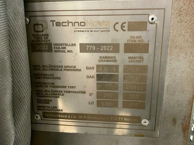 (c) 2022 techno nova reactor installatie - afbeelding 17 van  18