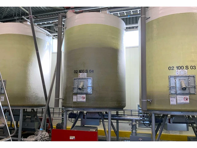 (c) eindcombinatie kleursorteervulinstallaties kavels 1 t/m 21 (hal 1) - afbeelding 2 van  22