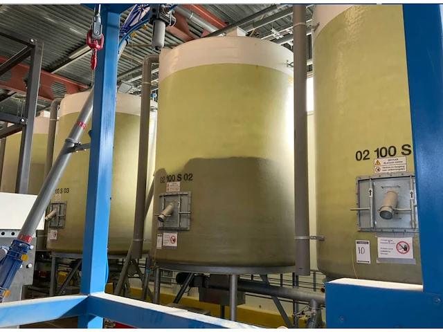 (c) eindcombinatie kleursorteervulinstallaties kavels 1 t/m 21 (hal 1) - afbeelding 4 van  22