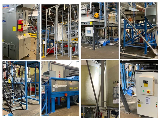 (c) eindcombinatie kleursorteervulinstallaties kavels 1 t/m 21 (hal 1) - afbeelding 1 van  22