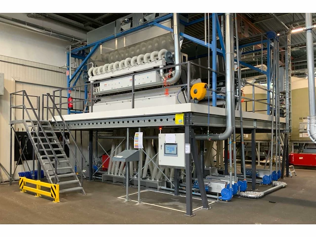 (c) eindcombinatie kleursorteervulinstallaties kavels 1 t/m 21 (hal 1) - afbeelding 12 van  22