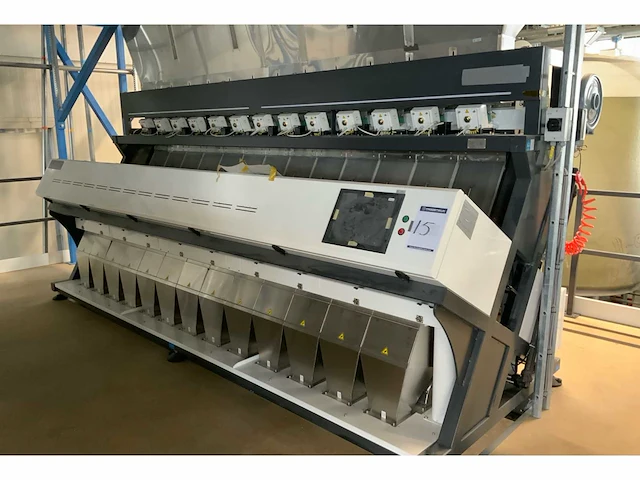 (c) eindcombinatie kleursorteervulinstallaties kavels 1 t/m 21 (hal 1) - afbeelding 21 van  22
