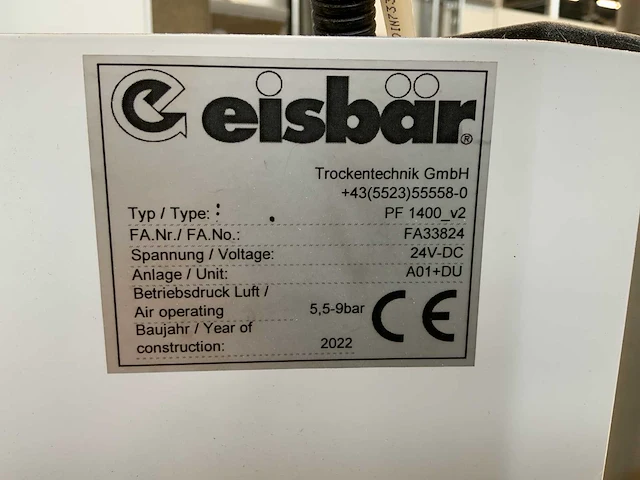 (c) eisbär type pf 1400 v 2 industriële stofafzuiger - afbeelding 7 van  8