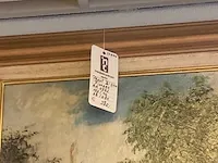 C. pissaro print in lijst - afbeelding 2 van  2