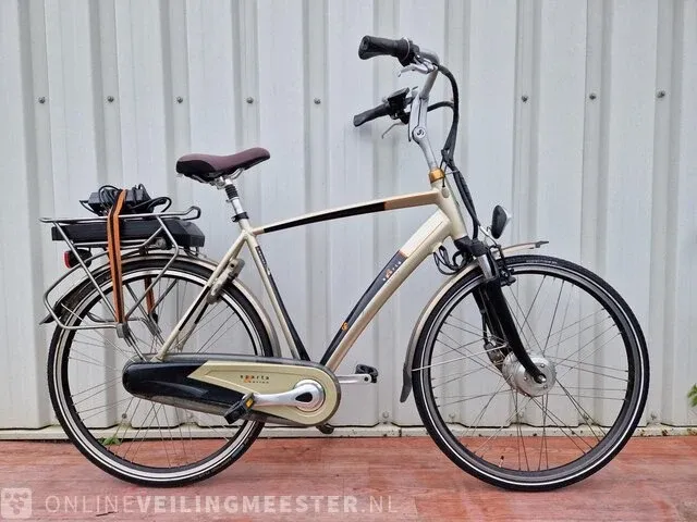 C3 e-motion e-bike/ elektrische fiets sparta, brons-zilver - afbeelding 1 van  10