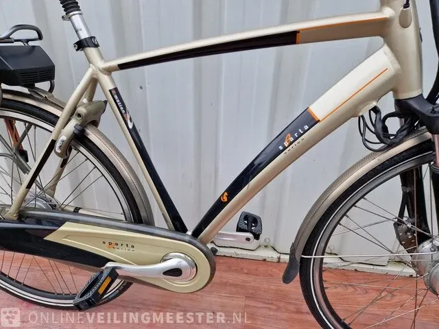 C3 e-motion e-bike/ elektrische fiets sparta, brons-zilver - afbeelding 4 van  10