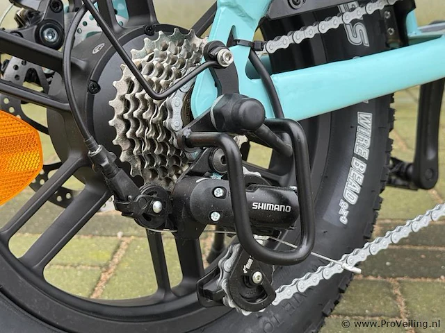 C80 elektirsche mini fatbike - afbeelding 5 van  7
