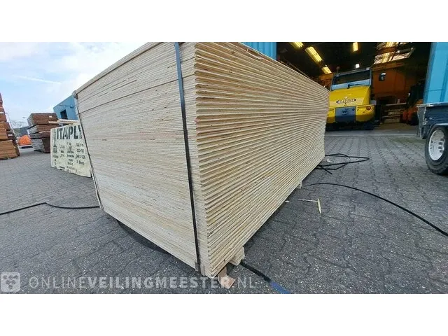 Ca. 10 x underlayment platen, 18mm, 244x122cm - afbeelding 3 van  3