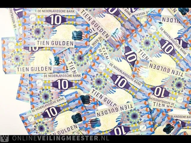 Ca. 100 bankbiljetten 10 gulden nederland 1997 - afbeelding 2 van  17