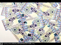 Ca. 100 bankbiljetten 10 gulden nederland 1997 - afbeelding 8 van  17