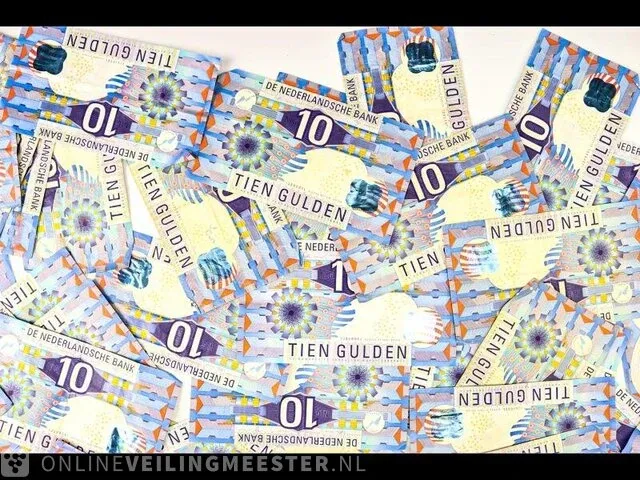 Ca. 100 bankbiljetten 10 gulden nederland 1997 - afbeelding 11 van  17