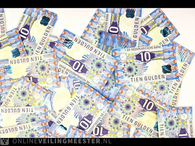 Ca. 100 bankbiljetten 10 gulden nederland 1997 - afbeelding 13 van  17
