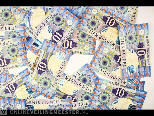 Ca. 100 bankbiljetten 10 gulden nederland 1997 - afbeelding 14 van  17