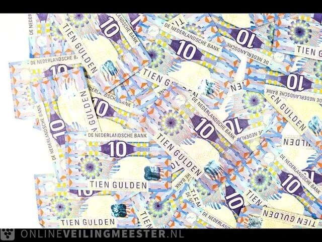 Ca. 100 bankbiljetten 10 gulden nederland 1997 - afbeelding 17 van  17