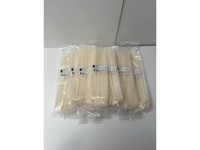 Ca. 1000x tie-wraps transparant 280mm q-link - afbeelding 1 van  3