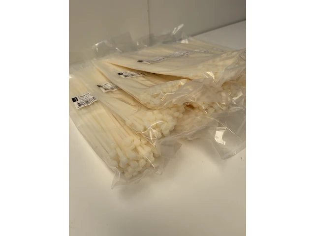 Ca. 1000x tie-wraps transparant 280mm q-link - afbeelding 3 van  3