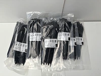 Ca. 1000x tie-wraps zwart 180mm q-link - afbeelding 1 van  1
