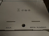 Ca. 1000x verzend (brievenbus) doosjes a4, wit - afbeelding 3 van  5