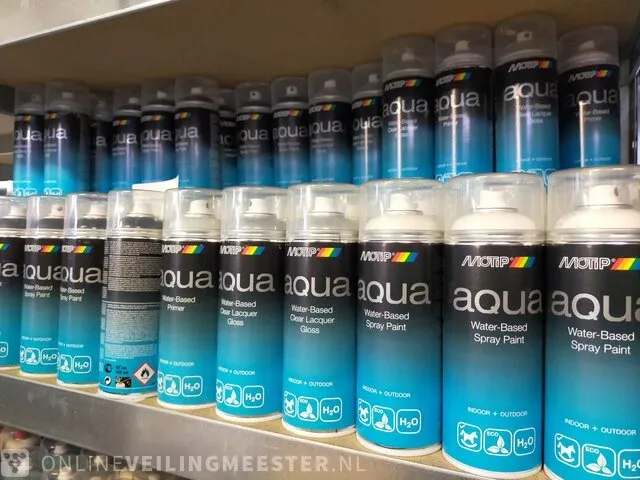 Ca. 100x aqua spuitlak motip - afbeelding 1 van  3