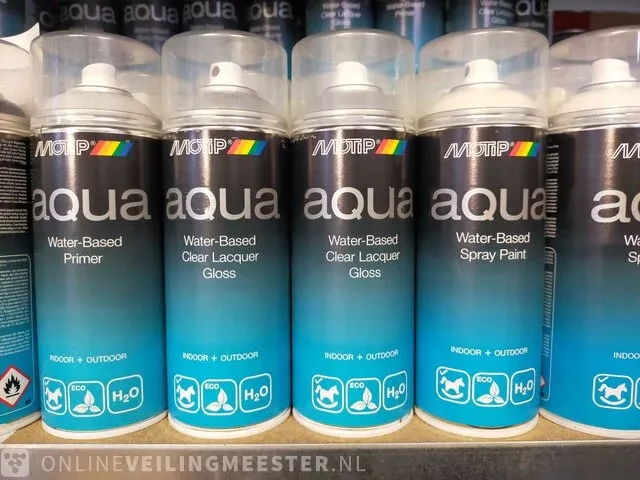 Ca. 100x aqua spuitlak motip - afbeelding 2 van  3