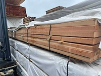 Ca. 100x douglas regels geschaafd, 45x70mm, lengte 500cm - afbeelding 2 van  3