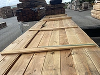 Ca. 100x douglas veer en groef , 18x145mm, lengte 400cm - afbeelding 1 van  3