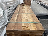 Ca. 100x guyana ipé planken geschaafd, 16x190mm, lengte 300cm - afbeelding 1 van  4
