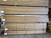 Ca. 100x guyana teak vlonderplanken, 21x145mm, lengte 395cm - afbeelding 4 van  4