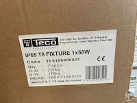 Ca. 100x ip65 t5 fixture 2x49w led armatuur teco professional - afbeelding 3 van  3