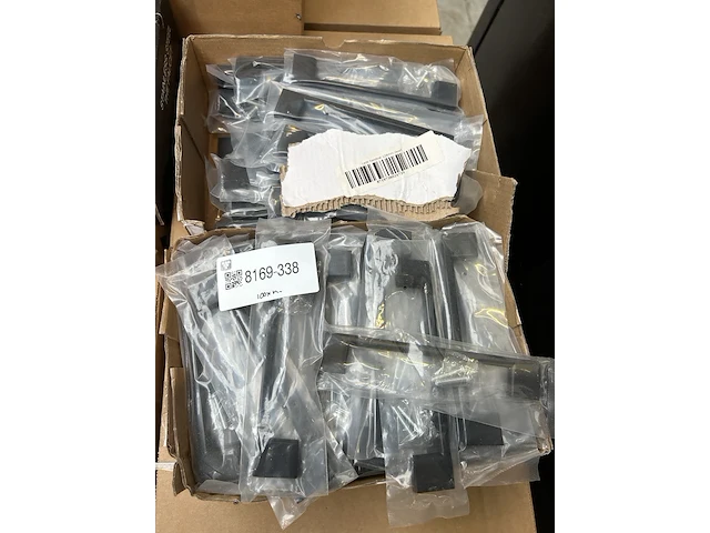 Ca. 100x lade handvat 128 mm zwart - afbeelding 1 van  4