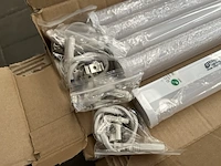 Ca. 100x led batten bt5 1500 mm 24w 4000k ellipz lighting - afbeelding 12 van  16