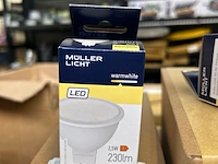 Ca. 100x led lamp gu5.3 2,5w/230lm müller licht, warm wit - afbeelding 2 van  5