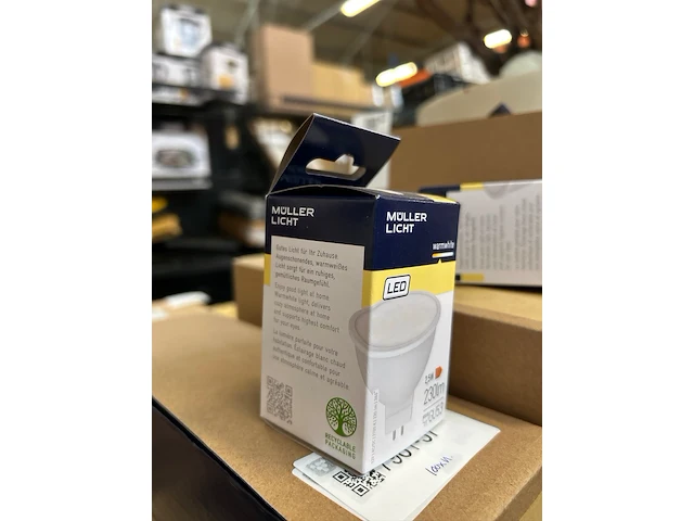 Ca. 100x led lamp gu5.3 2,5w/230lm müller licht, warm wit - afbeelding 3 van  5