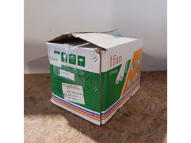 Ca. 100x messing 3 delige koppeling 32 x 1 duim , ifan, 2025 - afbeelding 4 van  5